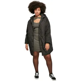 URBAN CLASSICS Oversized Diamond Quilted Mantel Black S