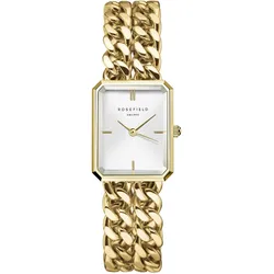 Rosefield SWGSG-O76 Damen-Armbanduhr Studio Double Chain Goldfarben