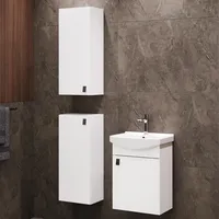 Planetmöbel Waschtischunterschrank 45 cm mit 2x Midischrank 32 cm