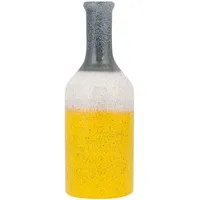 Beliani Dekovase LARNACA Steinzeug 36 cm Bunt