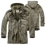 Brandit Textil Brandit BW Parka Flag, Farbe: olive, Größe: 48