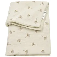 Meyco Kuscheldecke Musselin 75x100 cm - Gingko - Soft