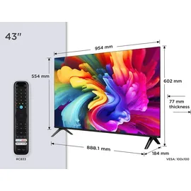 TCL 43SF560 43'' Full HD QLED Smart TV
