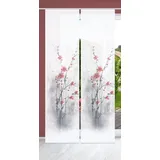 home in green Schiebevorhang ¦ rot ¦ Synthetik ¦ Maße (cm): B: 60 H: 245