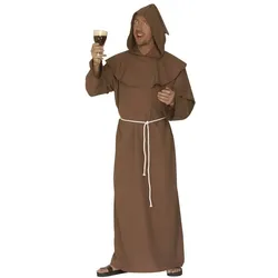 Braune Mönch Robe - L