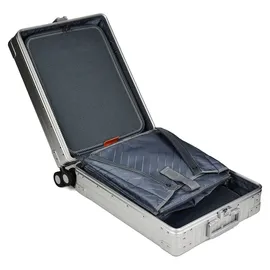 Aleon Business 4-Rollen Cabin 55 cm / 37 l grau/silber