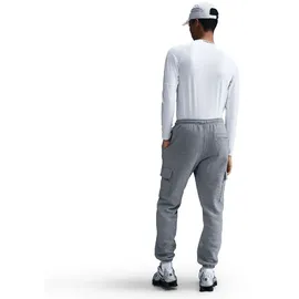 Nike Club Fleece Cargohose Herren 063 - dk grey heather/lt smoke grey/white L