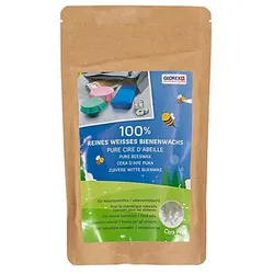 Bienenwachspastillen, weiß, 200 g, lebensmittelecht