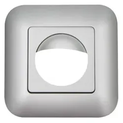 BEG Rahmen Edelstahl-Optik IP20 92633 Rahmen IP20 Indoor 180 Edelstahl-Optik matt, ähnl