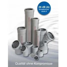 Valsir Ht Rohr Dn50 x 1500 mm Abflussrohr Abwasserrohr