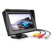 3T6B 4,3-zoll-lcd-rückfahrkamera-bildschirm, wasserdichte Rückfahrkamera für Vans, Suvs Und Pkw