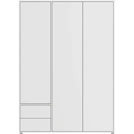 Rauch Drehtürenschrank Nabila 140 x 194 x 53 cm Weiß