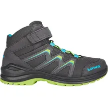 Lowa Maddox GTX Mid Kinder graphit/limone 36