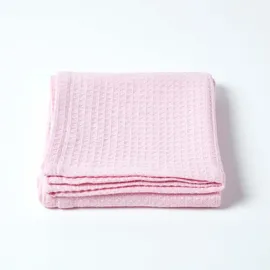 Homescapes Babydecke Waffelpiqué 90/110 cm,