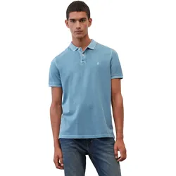 Poloshirt, mit dezenter Logostickerei, Gr. M, kaschmir-blau, , 48135745-M