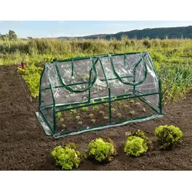Parkside Frühbeet mit UV-beständiger PVC-Folie Gewächshaus 120×60×60 cm - Grün