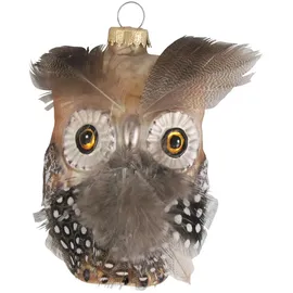 Krebs Glas Lauscha Christbaumschmuck, Braun, Glas, 6x10x6 cm, Dekoration, Weihnachtsdekoration, Weihnachtsbaumschmuck