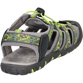 CMP Kids SAHIPH Hiking Sportliche Sandale, Grau-Limettengrün (Graffite-Lime Green), 40 EU