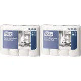 Tork Extra Saugfähige Küchenrolle Weiß, Premium, 3-lagig, 48 × 12,2 m, 120305 (Packung mit 2)