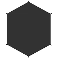 Fjällräven Dome 3 Footprint Black, One Size