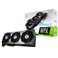 MSI GeForce RTX 3080 SUPRIM X 10G LHR 10 GB GDDR6X GPU 1905 MHz V389-215R
