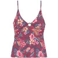 S.Oliver Tankini-Top Damen rostrot-bedruckt Gr.38 Cup C/D