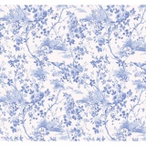 KOMAR Fototapete Charming Bloom floral-Wald-natürlich blau