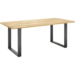 Esstisch Holz Adamo Eiche Massiv ca. 180x90 cm