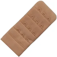 Miss Perfect Wow 2 Go BH Verlängerung 3 Haken Haut Skin BH Verschluss Erweiterung Bra Extender 4,5 cm Breite - Einheitsgröße