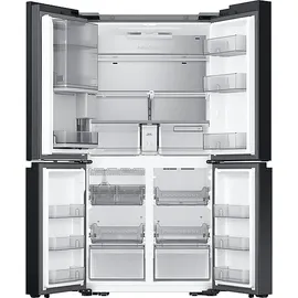 Samsung RF65DB970E22EF Side-by-Side (645 l, E, 1830 mm hoch, Clean Black