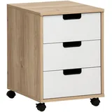 Schildmeyer Emmik Rollcontainer 40,1 x 50 x 57 cm weiß