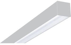 Siteco Deckenleuchte Silica 11 LED, 144,2 x 6,5 cm, 4.950 lm, DALI, neutralweiß