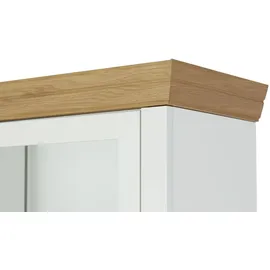 Schöner Wohnen Vitrine Andra 62 x 43 x 207 Holzfarben