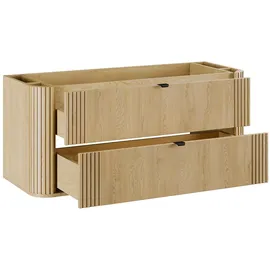 petits-meubles Waschtisch 80,2 cm 2 Schubladen 52 x 46 x 46,5 cm Braun