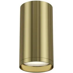 Maytoni Moderner Deckenspot FOCUS S, Strahler, aus Aluminium, Basic Design für 1xGU10 10W exkl. für Wohnzimmer, Küche, Schlafzimmer, Esszimmer, Büro