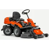 HUSQVARNA Rasentraktor R214C 413 ccm mit hydrostatischem Antrieb und Flachbett mit Heckauswurf