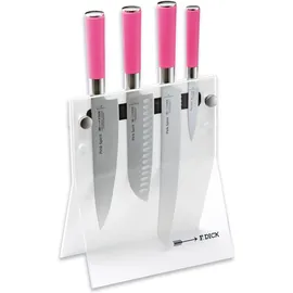 Friedr. Dick Pink Spirit Messerblock 4-tlg. pink