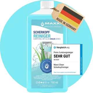 Maxxi Clean Maxxi-Clean Scherkopfreiniger für Braun Reinigungskartuschen, 750ml
