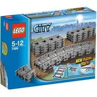 LEGO City Flexible und gerade Schienen 7499