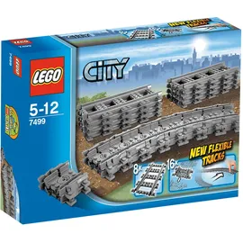 LEGO City Flexible und gerade Schienen 7499