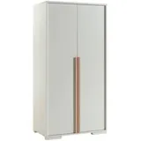 Vipack Drehtürenschrank, B: 98,5 cm London weiß,