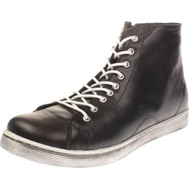 Andrea Conti Damen High Top Sneaker Schnürer Leder dynamisch 0341500, Schwarz 39