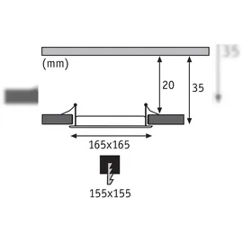 Paulmann Einbaupanel (920.65)