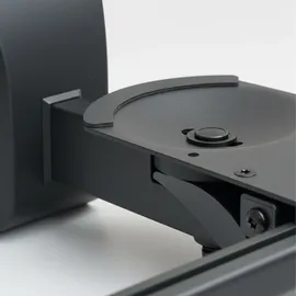 Relaxdays Lautsprecher Wandhalterung, 2 Stück, schwenkbar & neigbar, Boxenhalter, Heimkino, Wohnzimmer, Stahl, schwarz