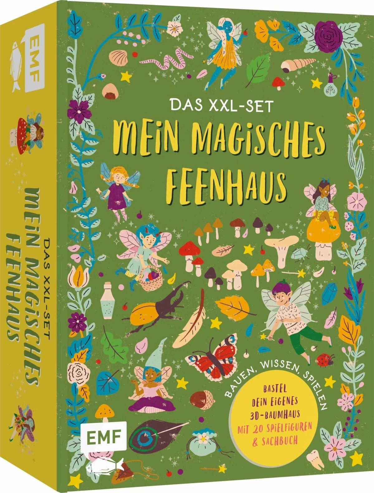 Edition Fischer Das XXL-Set – Bauen, Wissen, Spielen: Mein magisches Feen-Haus