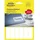 Avery Zweckform Universaletiketten 3327 Weiß 50,0 x 19,0 mm 27 Blatt 486 St.