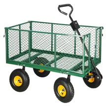 SPRINGOS Bollerwagen Handwagen grün