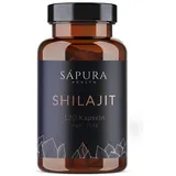 SAPURA Shilajit Harz Kapseln Fulvinsäure & Huminsäure 120 Kapseln