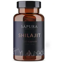 SAPURA Shilajit Harz Kapseln Fulvinsäure & Huminsäure 120 Kapseln