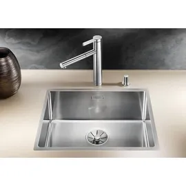 Blanco Claron 500-IF Edelstahl Seidenglanz + Handbetätigung + InFino